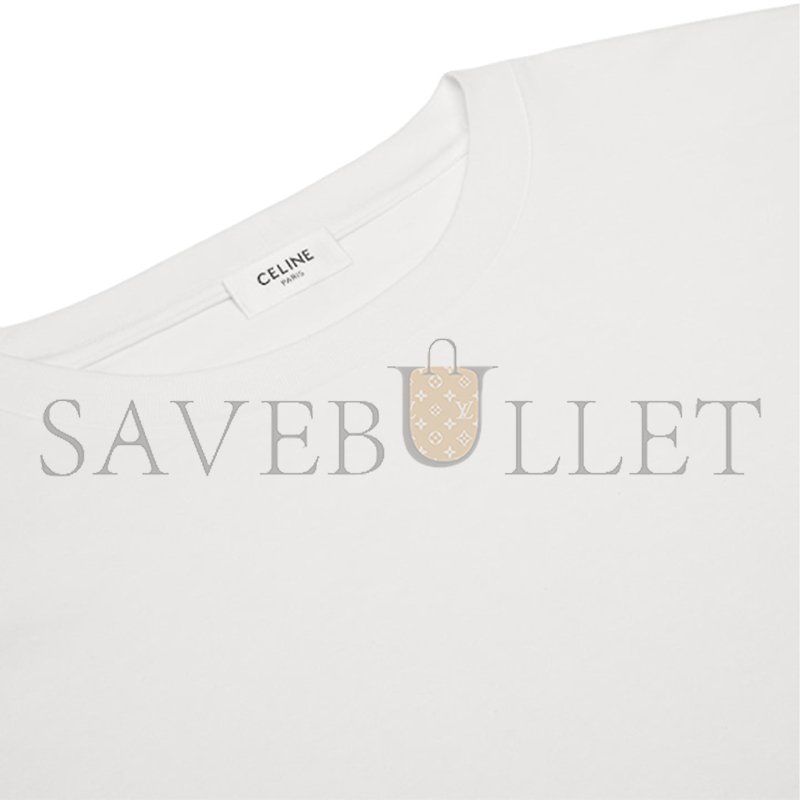 Ce1i*e triomphe loose t-shirt in cotton jersey 2x04i671q.01ob